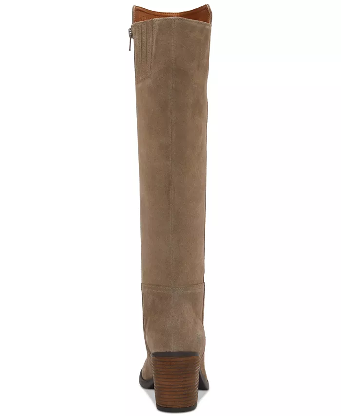 Женские высокие сапоги Bonnay Extra Wide Calf с широким голенищем Lucky Brand, серый — фото 3