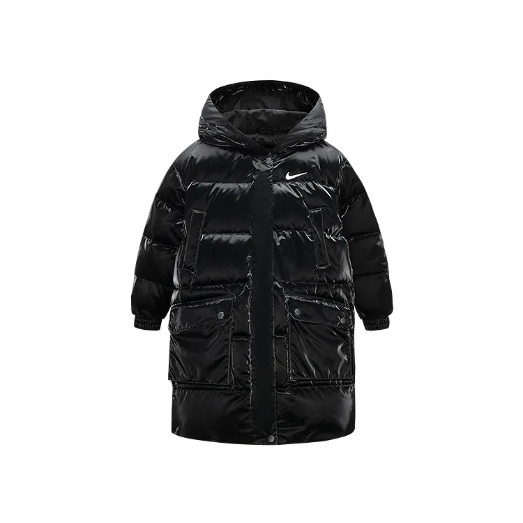 Nike Пуховик Jet Black для подростков — фото 3