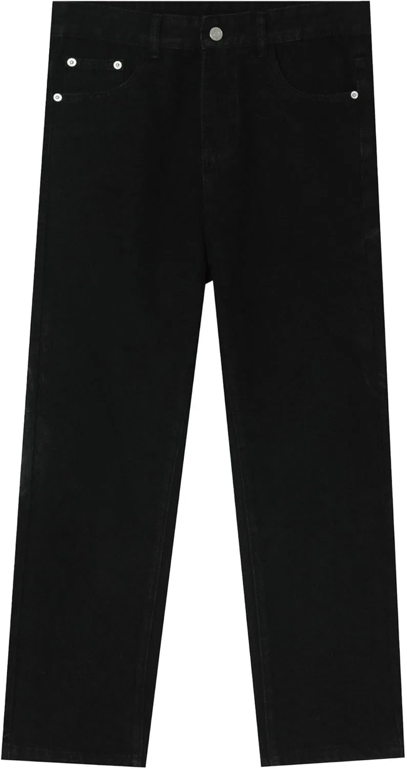 Джинсы прямого кроя, Athletic-Fit Stretch, Black