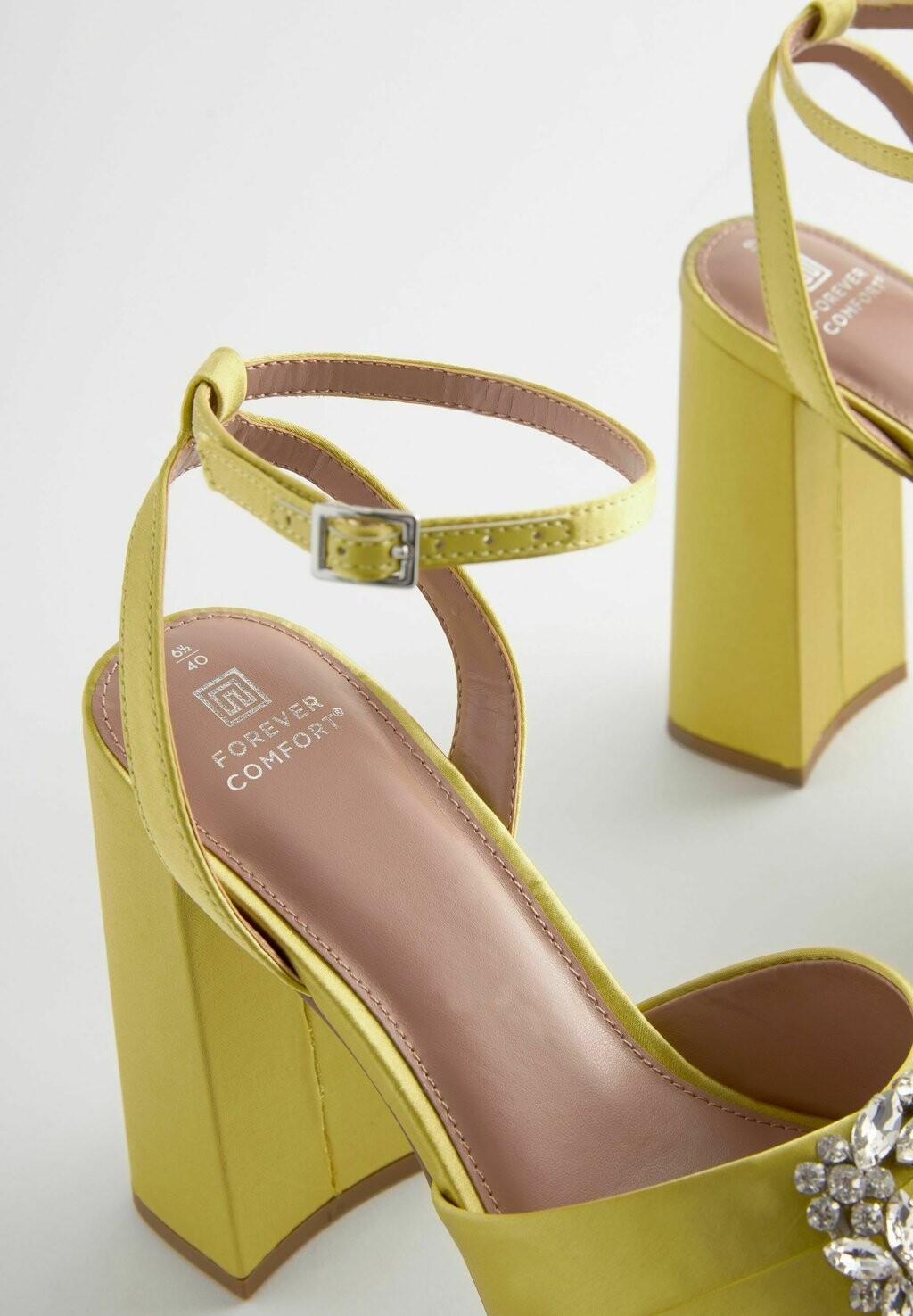 Босоножки на высоком каблуке FOREVER JEWEL, REGULAR FIT Next, зеленый — фото 4