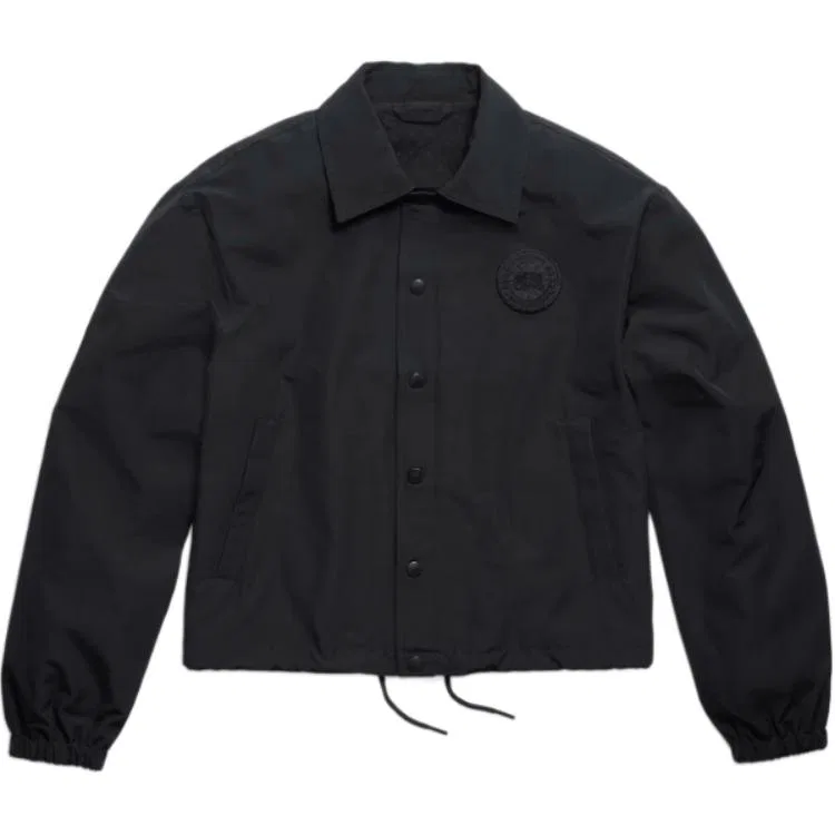 Куртка на пуговицах со шнурком Canada Goose, Black