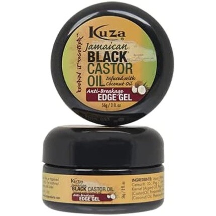 Naturals Ямайское черное касторовое масло против ломкости кончиков волос 56 г/2 унции Kuza — фото 2