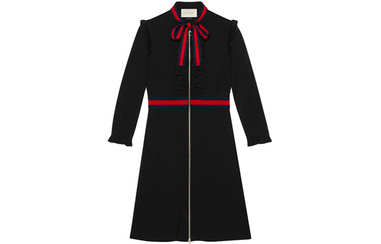 

GUCCI Женские платья с длинными рукавами, цвет Black