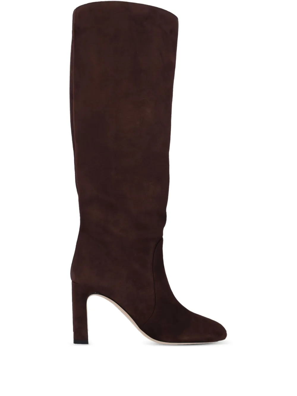 Сапоги на блочном каблуке Stuart Weitzman, коричневый