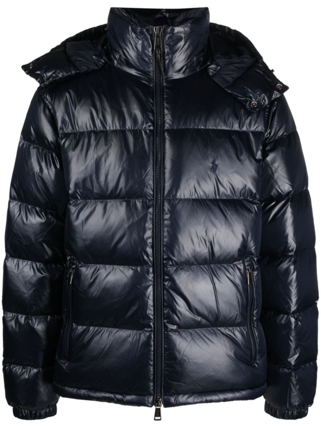 

Polo Ralph Lauren пуховик Flint с капюшоном, синий
