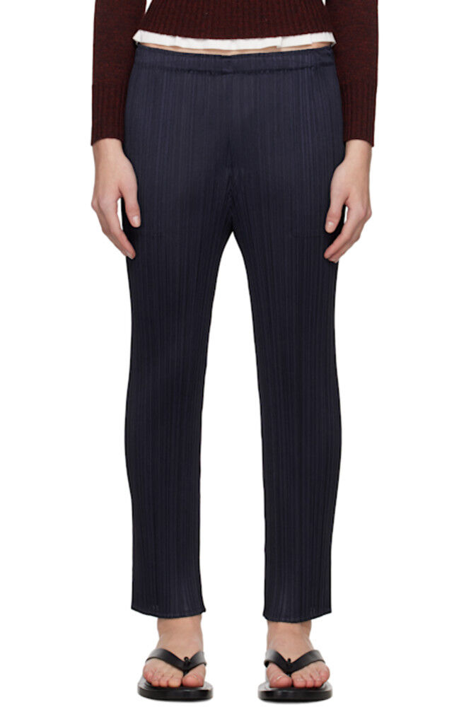 

Брюки Navy June New Colorful Basics 4 PLEATS PLEASE ISSEY MIYAKE