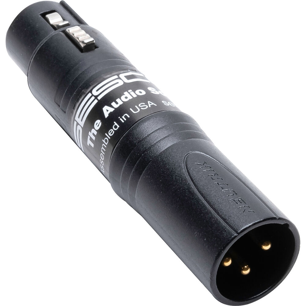 

Sescom NHA3M4F 3-Pin Male to 4-Pin Female Inline Adapter NHA3M4F