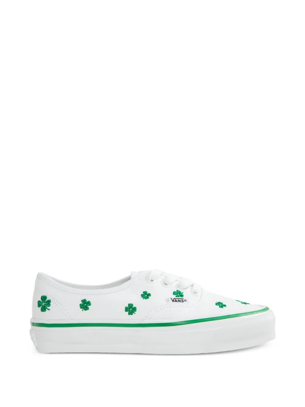 Кеды authentic с вышивкой Vans, белый