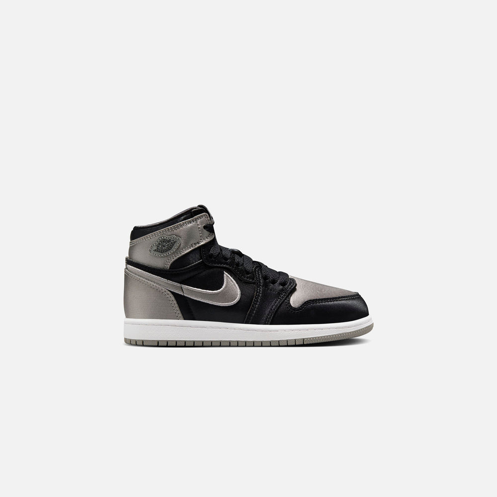 

Кроссовки Jordan PS Air Jordan 1 Retro High OG, цвет Black/Medium Grey/White