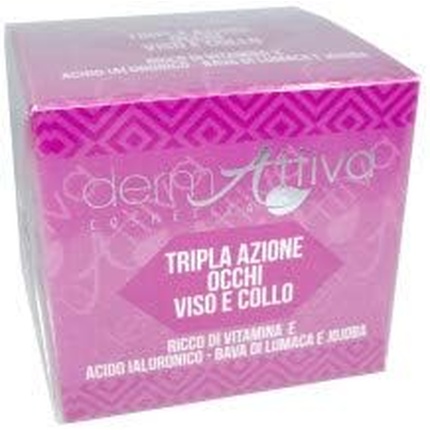 

Крем для лица Dermattiva Triple Action для области вокруг глаз, лица и шеи, 15 г, 50 мл. Az