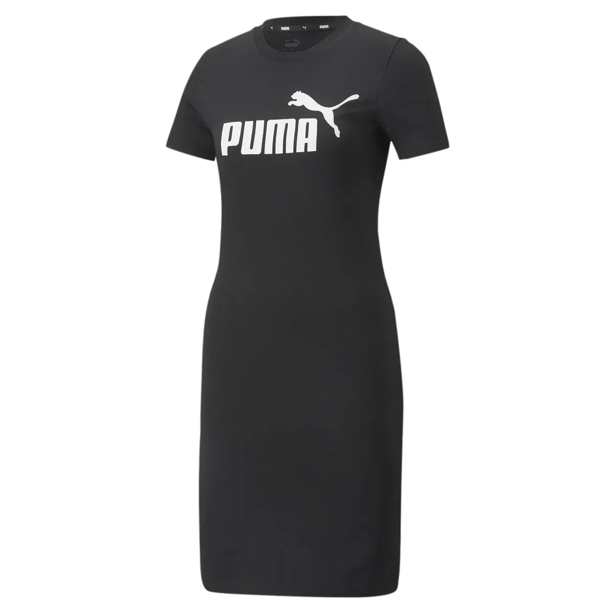 

Платье-футболка PUMA "Облегающее женское платье-футболка Essentials", черный