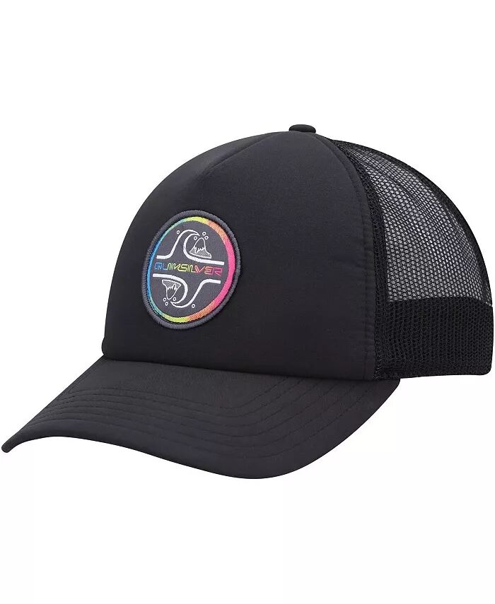 

Черная мужская кепка Groundswell Trucker Snapback Quicksilver Quiksilver, черный