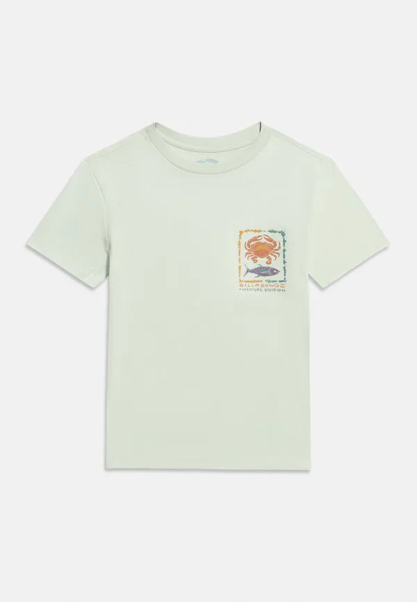 Футболка унисекс с принтом «фауна» Billabong, Pale Aqua — фото 3