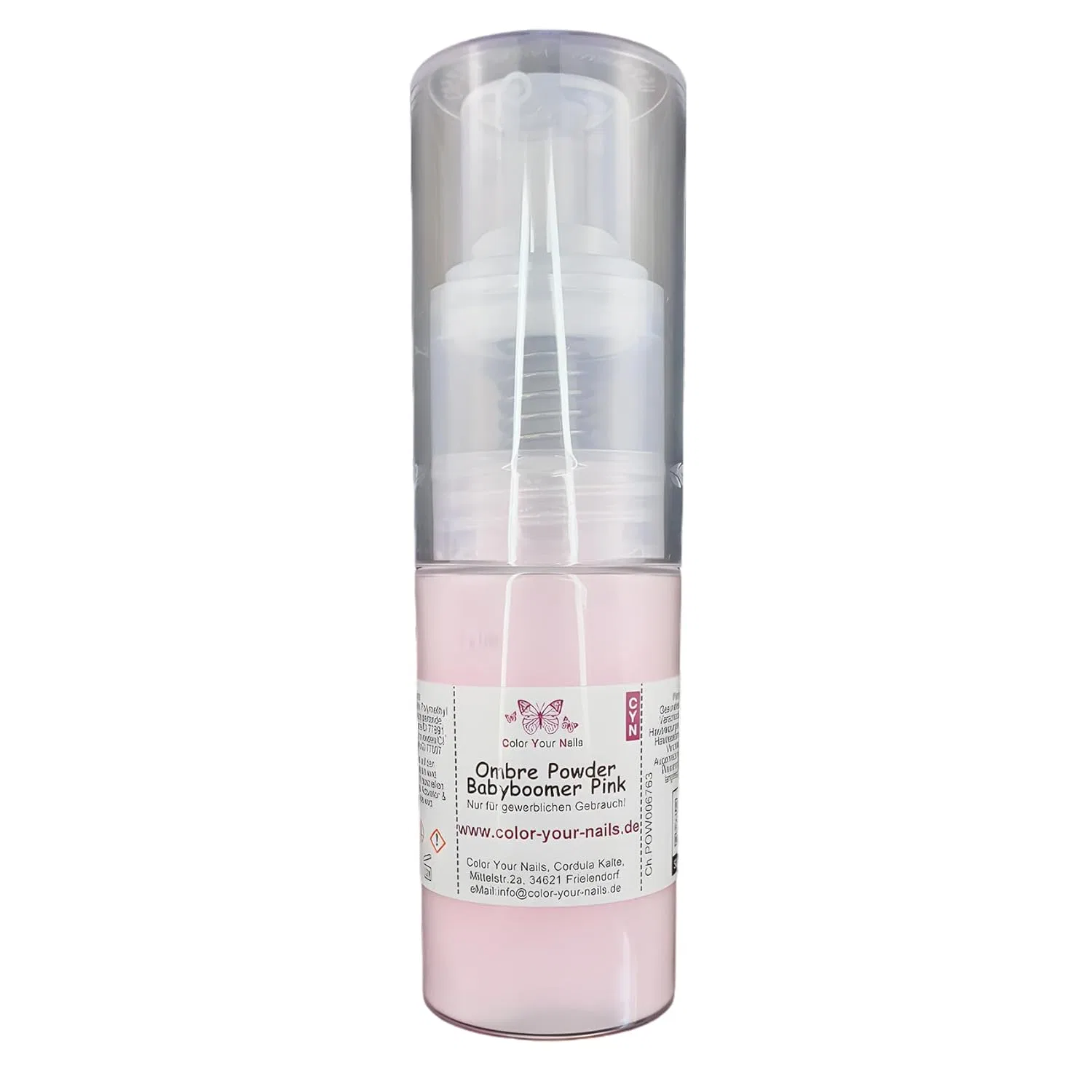 Спрей-пудра для ногтей Ombre Spray Pink, 20 г Color Your Nails