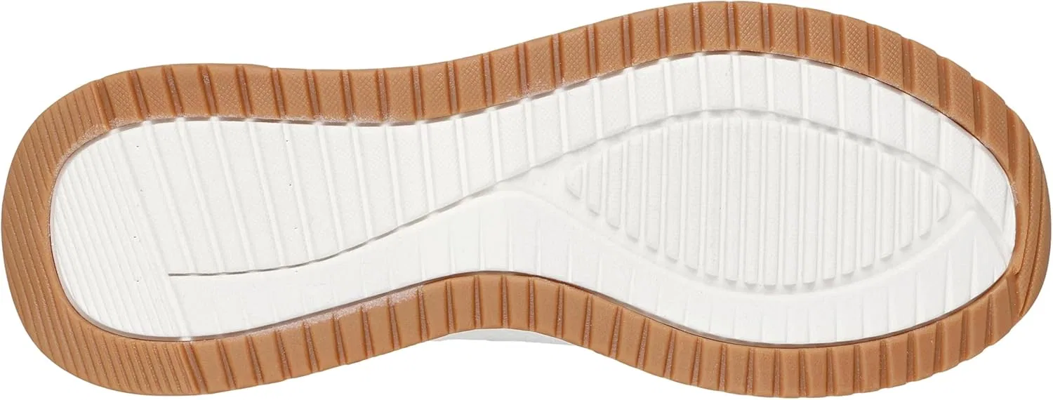 Мужские туфли Skechers BOBS Squad 4 Direct без шнурков, White — фото 3