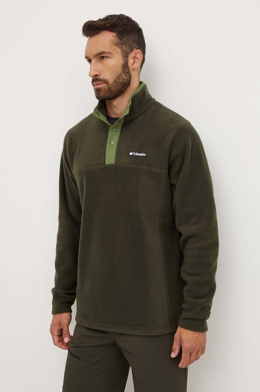

Спортивная толстовка Columbia Steens Mountain Half Snap, зеленый