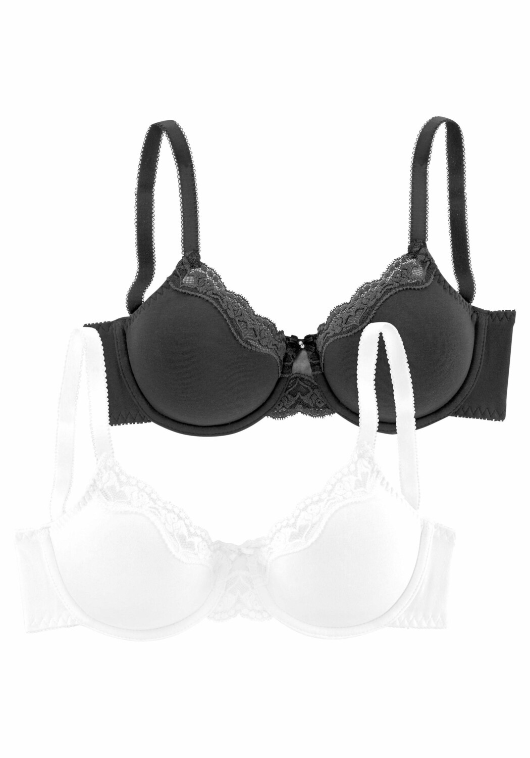 

Бюстгальтер с косточками PETITE FLEUR, черный