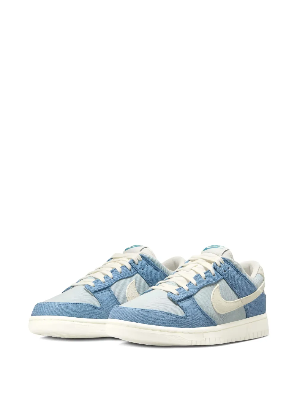 Кроссовки Dunk Low «Дымчато-синий/Деним бирюзовый/Охра/Бледная слоновая кость» Nike — фото 2