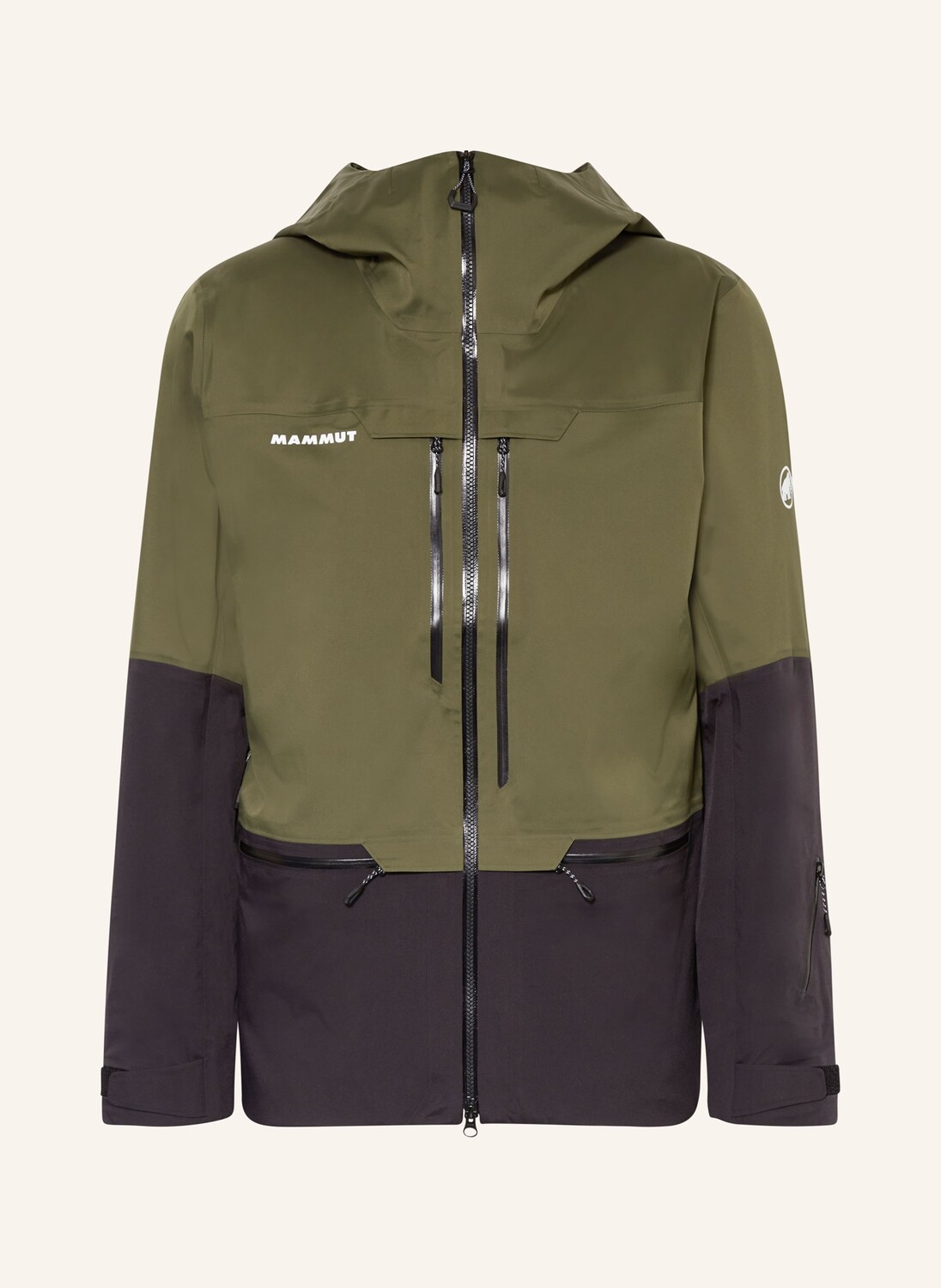 

Лыжная куртка hardshell haldigrat MAMMUT, цвет OLIV/SCHWARZ