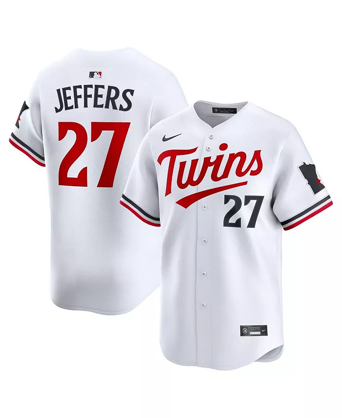 

Мужская белая лимитированная джерси игрока Ryan Jeffers Minnesota Twins (домашняя форма) Nike