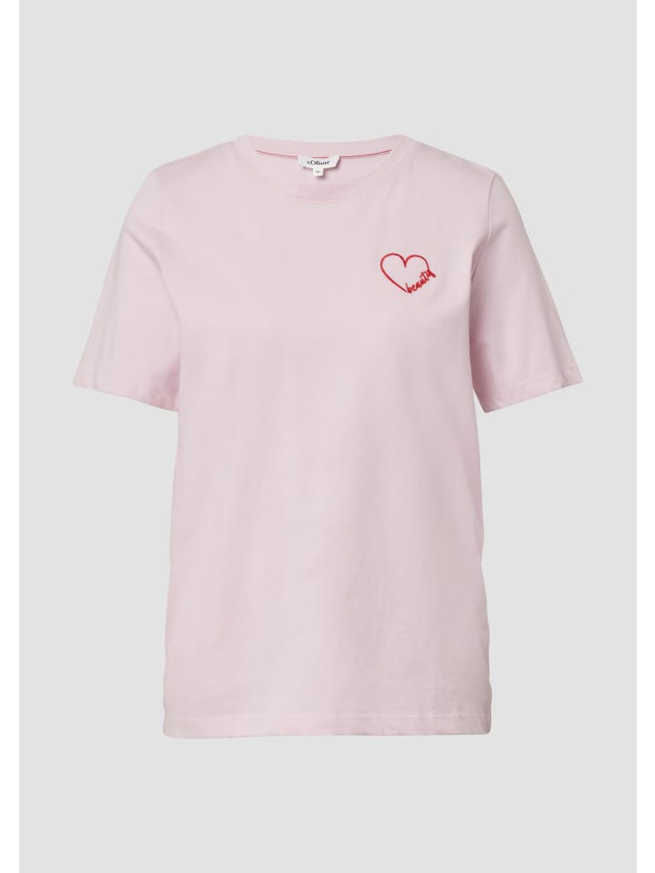 

Футболка 41D7_светло-розовая s.Oliver