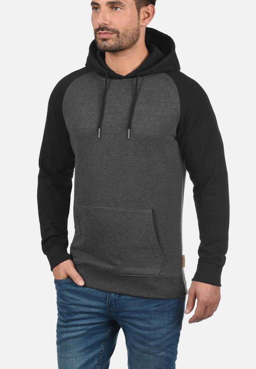 

Толстовка с капюшоном ELLIOT INDICODE JEANS, серый
