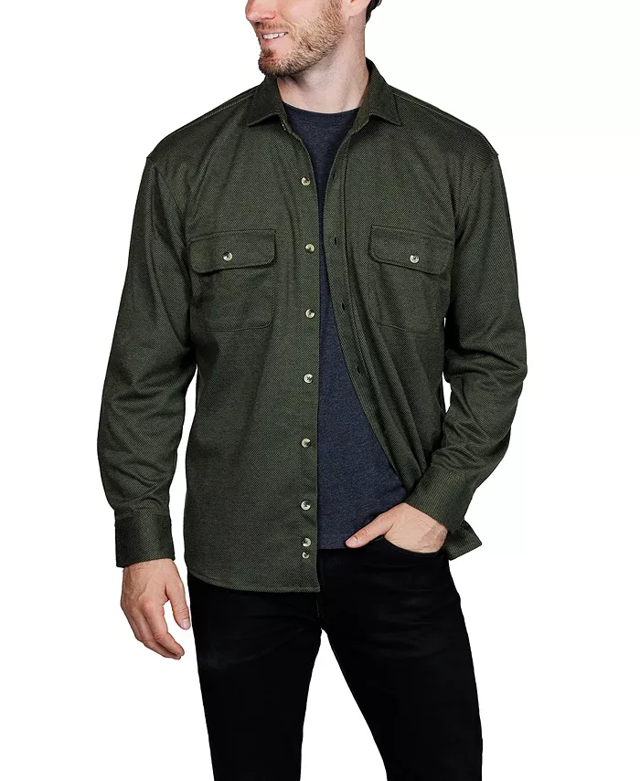 

Супермягкая однотонная рубашка-свитер Tailorbyrd, зеленый