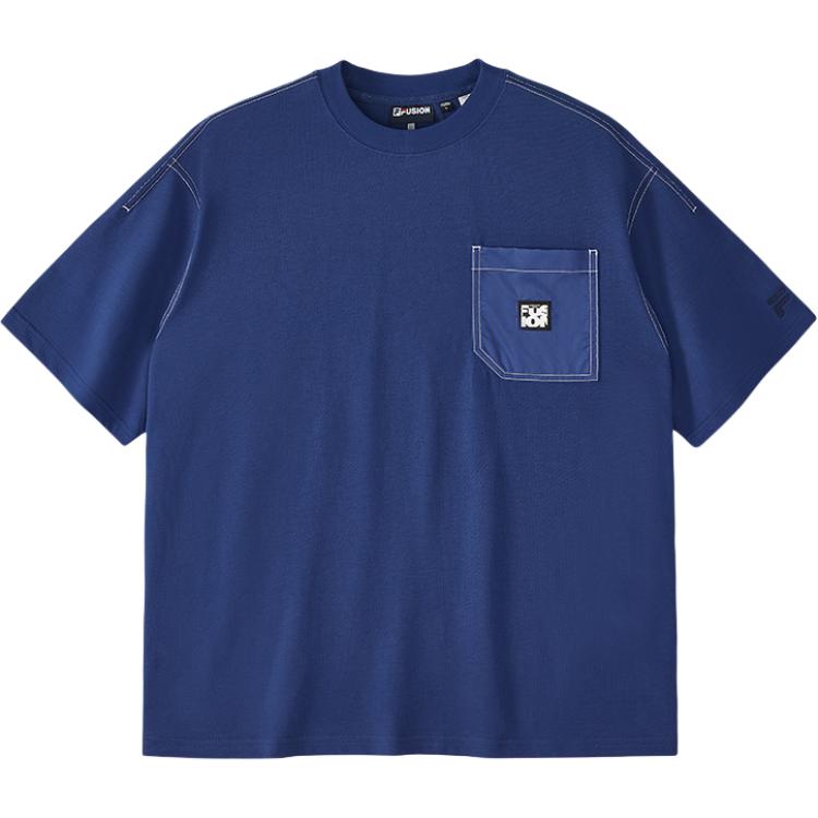 

FILA FUSION Футболка рабочая мужская Anaya Blue, Синий, FILA FUSION Футболка рабочая мужская Anaya Blue