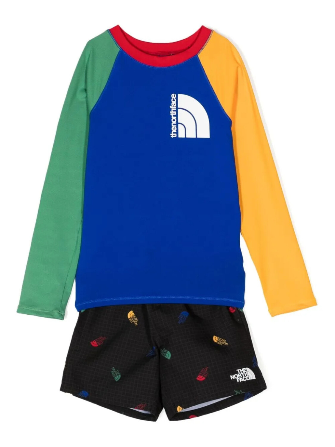 

The North Face Kids комплект из топа и шортов с логотипом