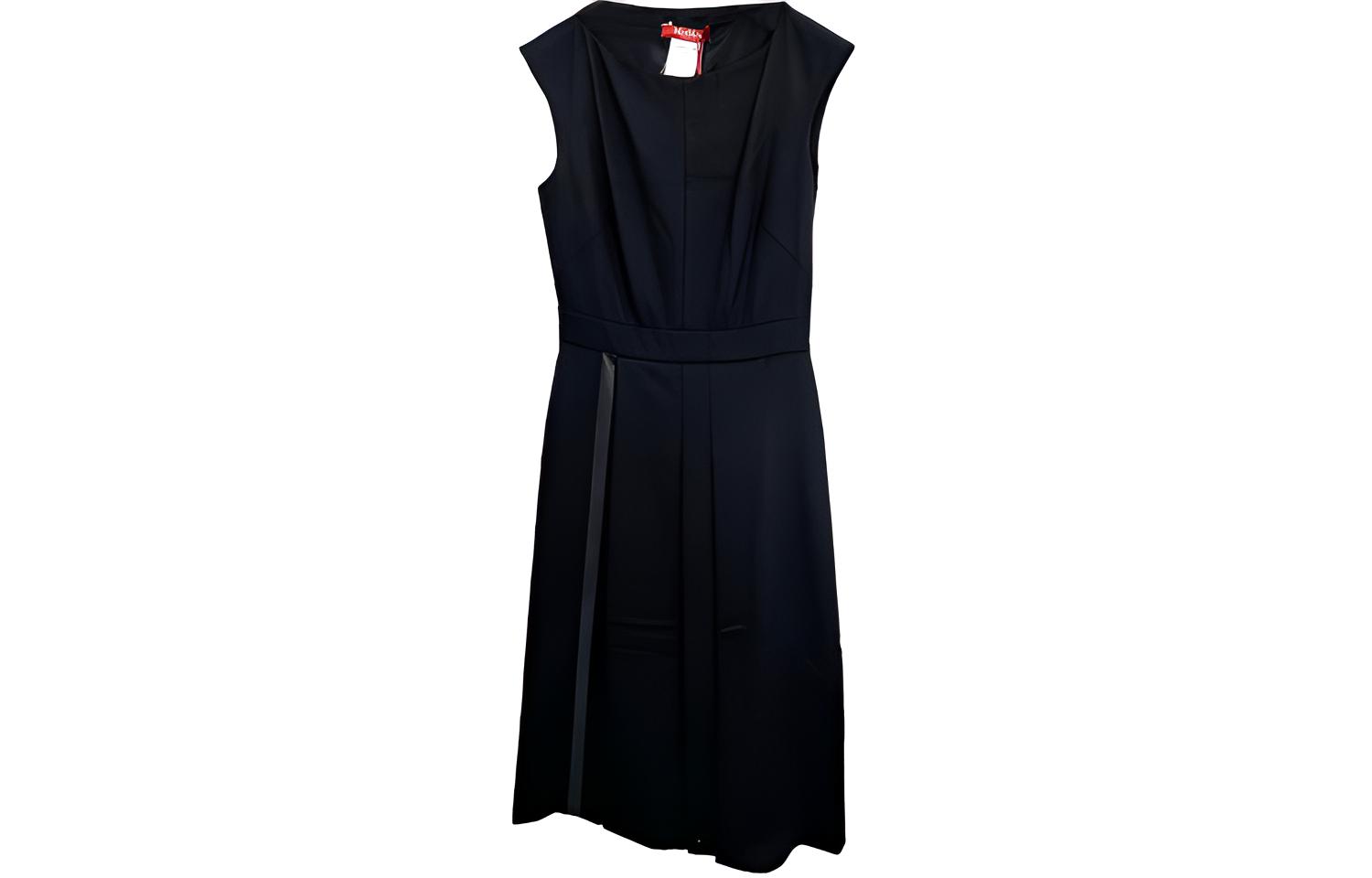 

Безрукавное платье женское черное MaxMara Studio