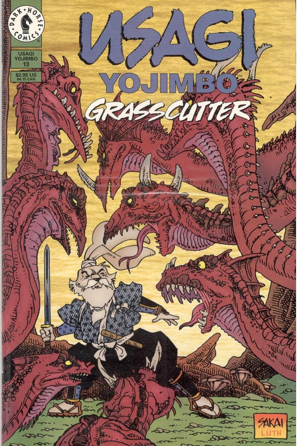 

Usagi Yojimbo, Vol. III No. 13: Grasscutter; August 1997 (Dark Horse Comics)