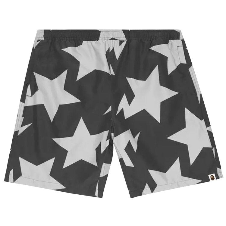

Шорты BAPE Sta Pattern Beach Shorts, Black