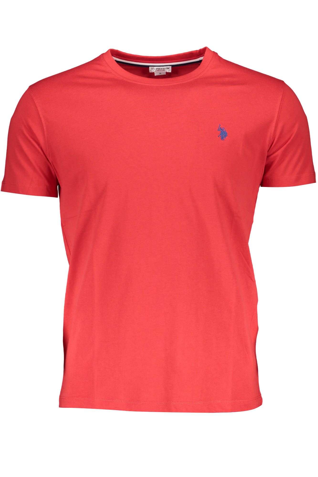 

Красная хлопковая мужская футболка U.S. Polo Assn.