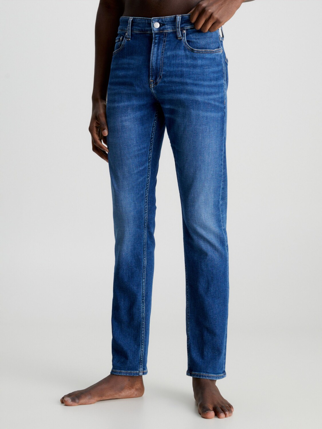

Джинсы Calvin Klein Slim Fit, темный деним