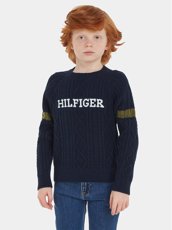 

Свитер обычного кроя Tommy Hilfiger, синий