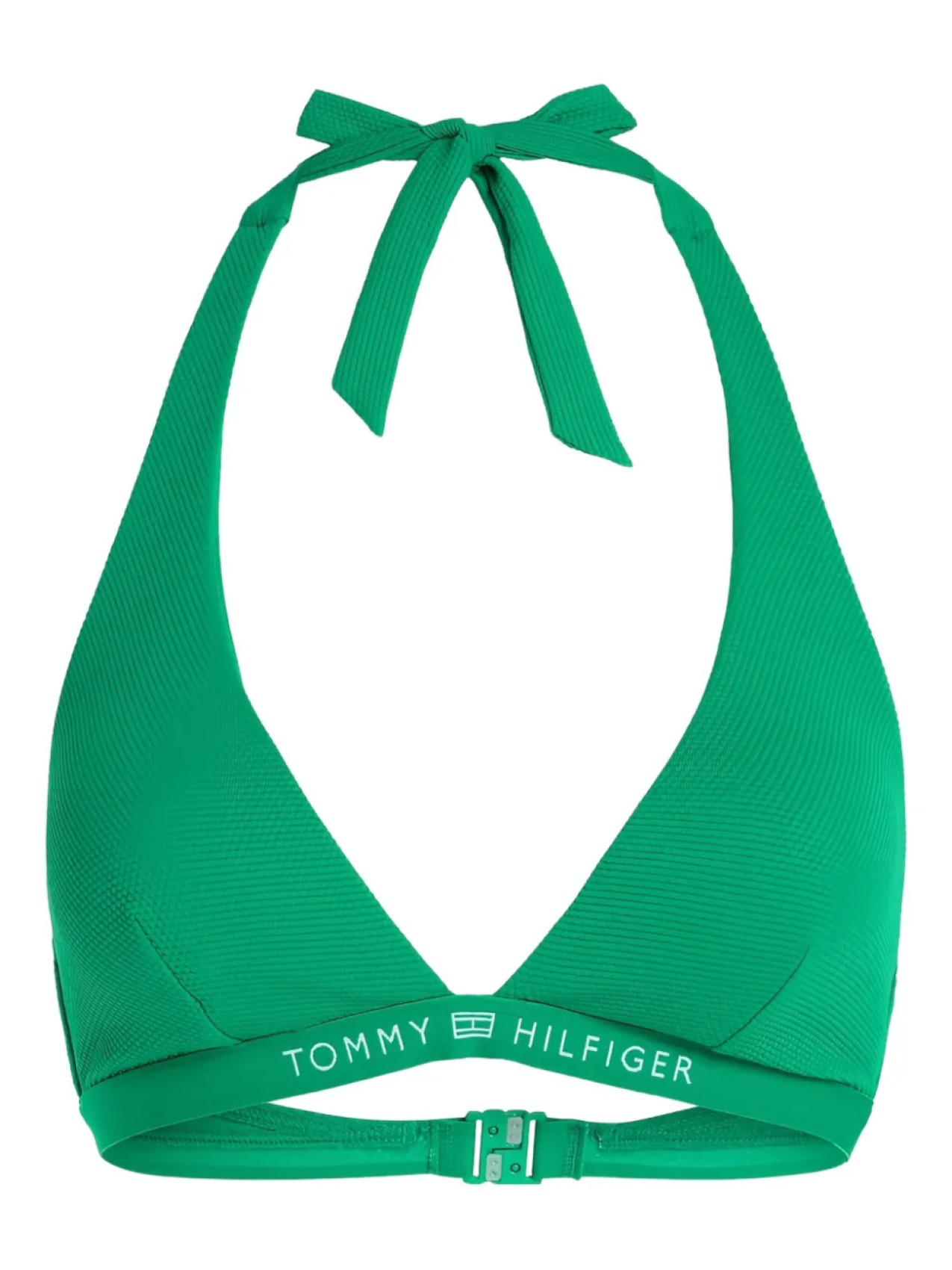 

Верх бикини с логотипом Tommy Hilfiger, зеленый