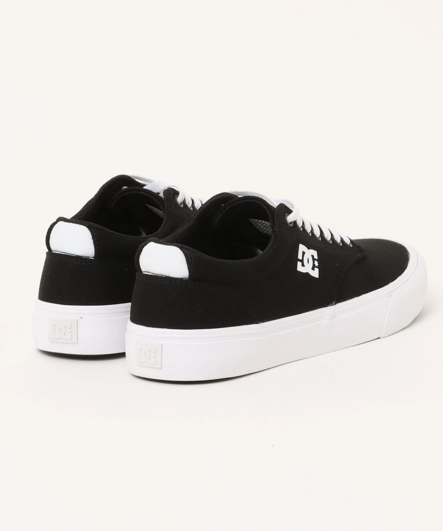 Мужские кеды DC SHOES VARIAL из канваса чёрные — фото 2