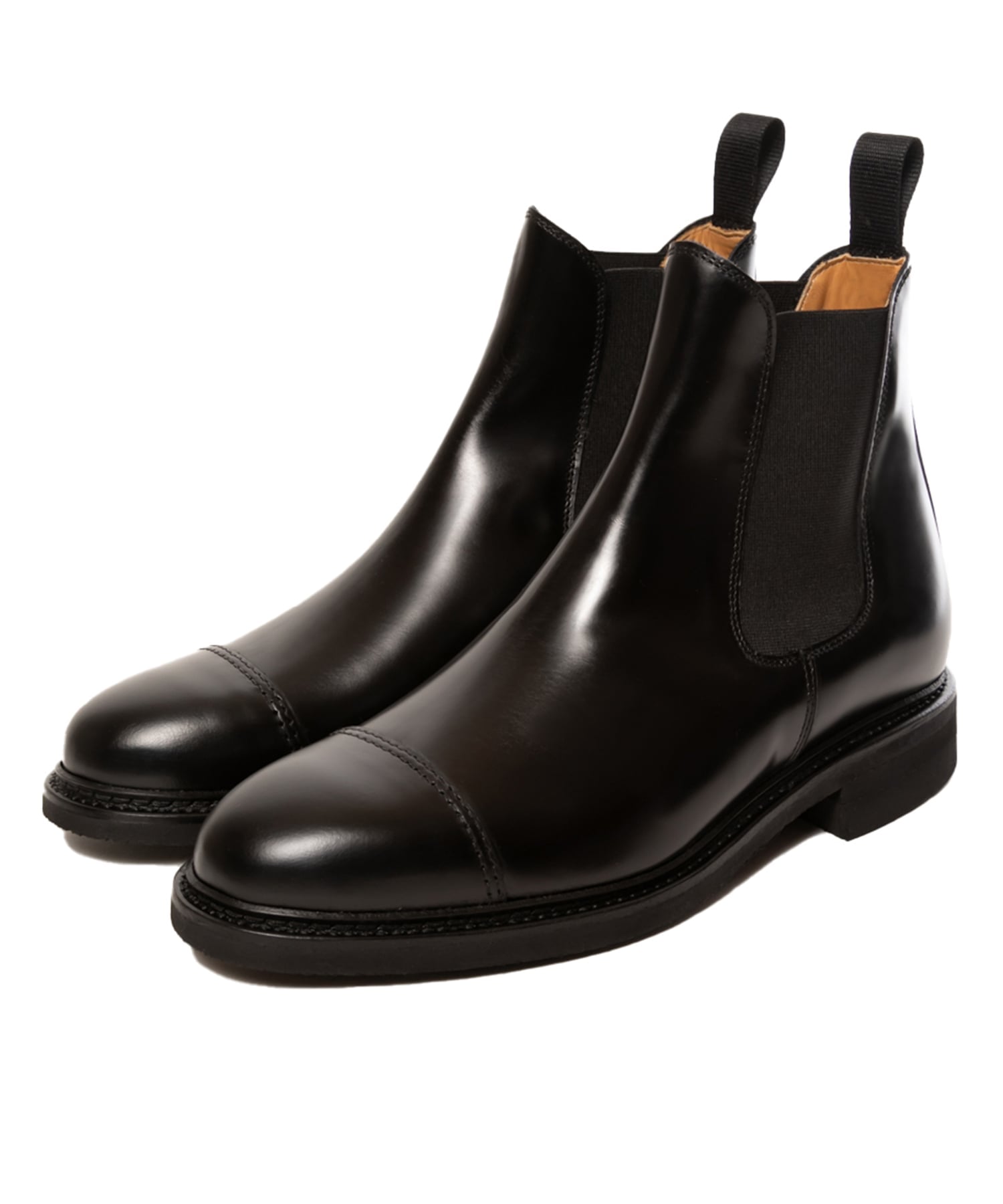 Ботинки с боковой вставкой Berwick1707, Black