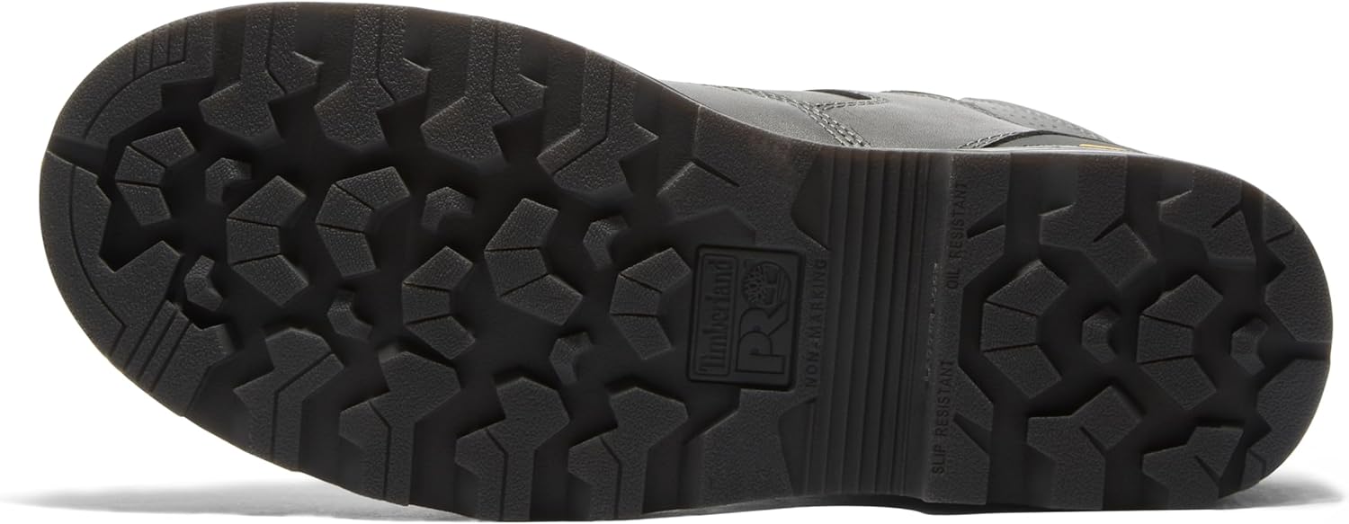 Timberland PRO мужские рабочие ботинки Magnitude 6 дюймов с композитным защитным носком, устойчивые к проколам, водонепроницаемые, Black — фото 4