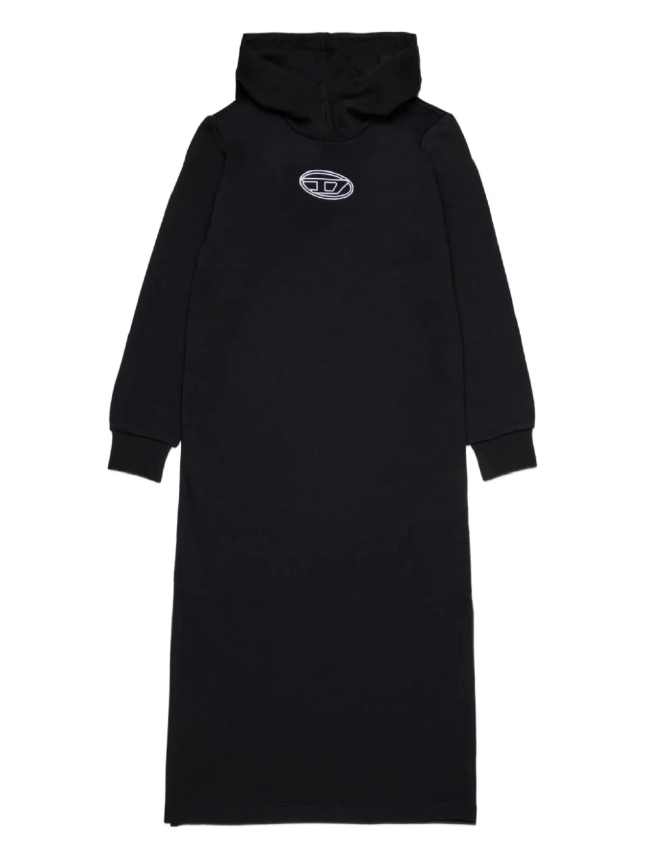 

Diesel Kids платье с капюшоном, черный