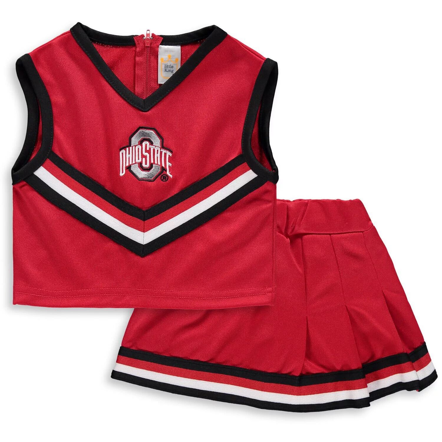Комплект из двух предметов для девочек Scarlet Ohio State Buckeyes для девочек Unbranded