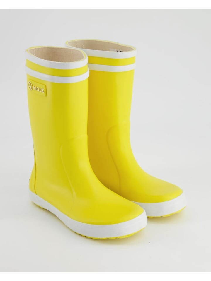 Женские резиновые сапоги Aigle Gummistiefel с логотипом, желтый