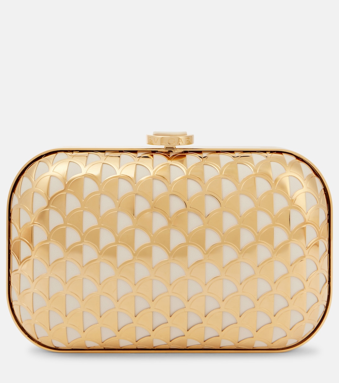 

Клатч с позолотой Calla Bvlgari, золотой