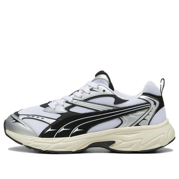 

Кроссовки morphic retro 'white black' Puma, белый