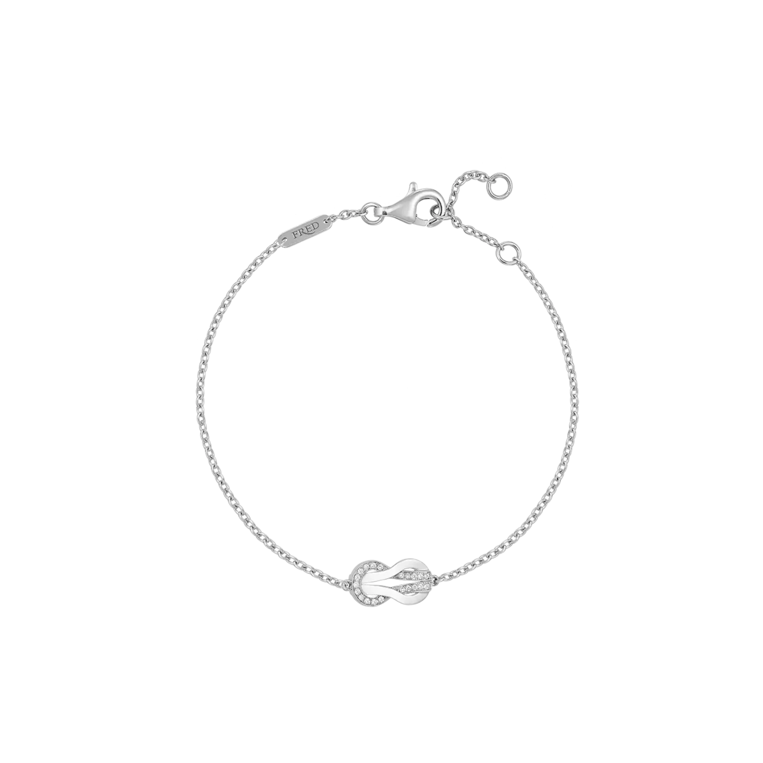 

Браслет Fred Chance infinie из белого золота с бриллиантами