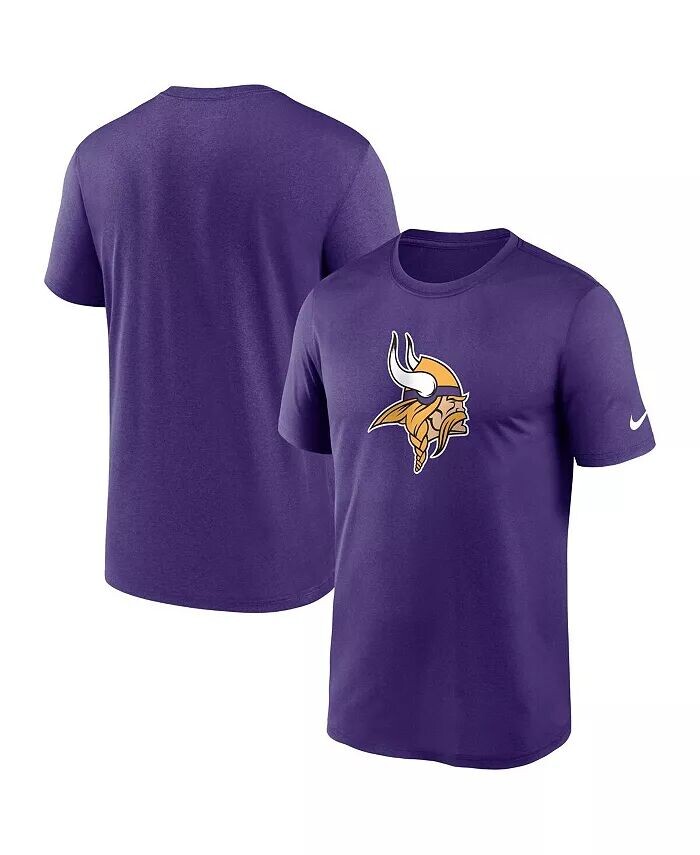 

Мужская фиолетовая футболка с логотипом легенды Minnesota Vikings Performance Nike