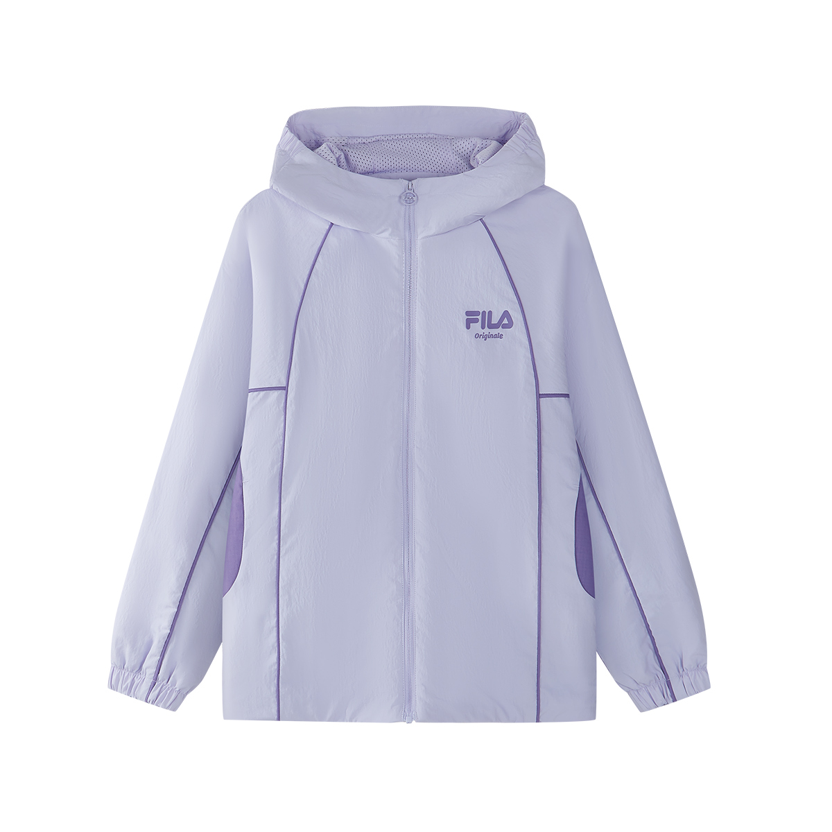 

Толстовка с капюшоном тонкая FILA KIDS, cool фиолетовый