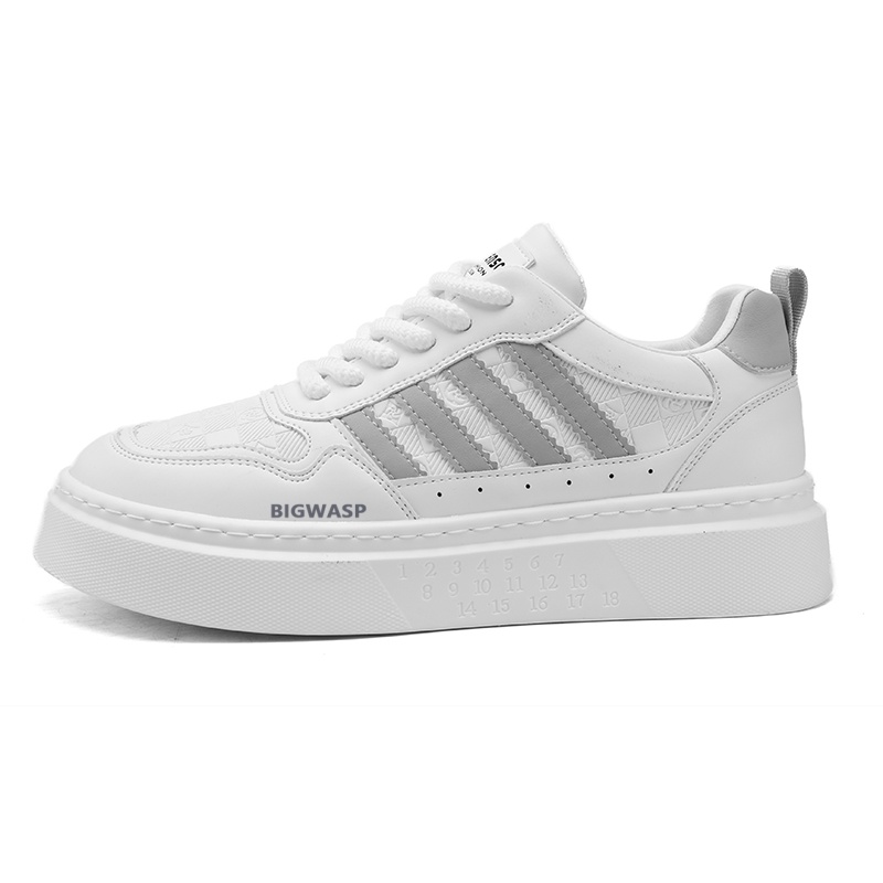 

Износостойкие низкие мужские кроссовки BIGWASP, White Black