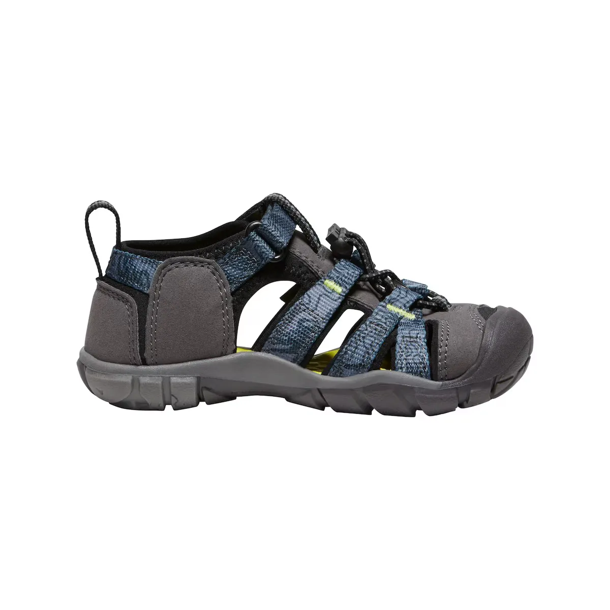 

Детские горные сандалии SEACAMP II CNX Keen, серый/синий
