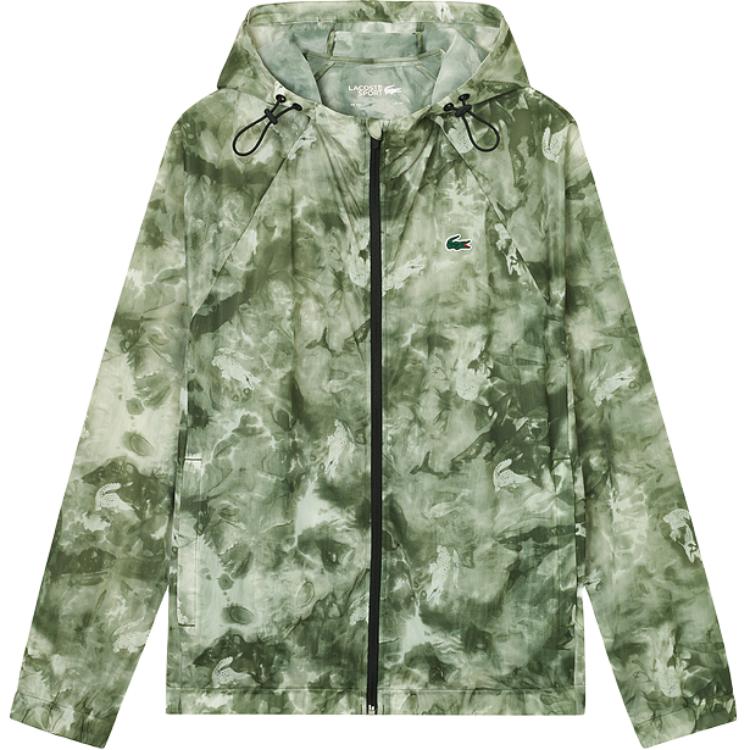 

LACOSTE Куртка мужская, Green Camouflage Print